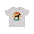 thumbnail image 1 of Inktastic Doberman Dog Retro Sunset Boys or Girls Baby T-Shirt, 1 of 5