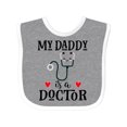 thumbnail image 1 of Inktastic Doctor Daddy Physician Baby Gift Boys or Girls Baby Bib, 1 of 4