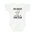 thumbnail image 1 of Inktastic Doctor Daddy Physician Baby Gift Boys or Girls Baby Bodysuit, 1 of 5