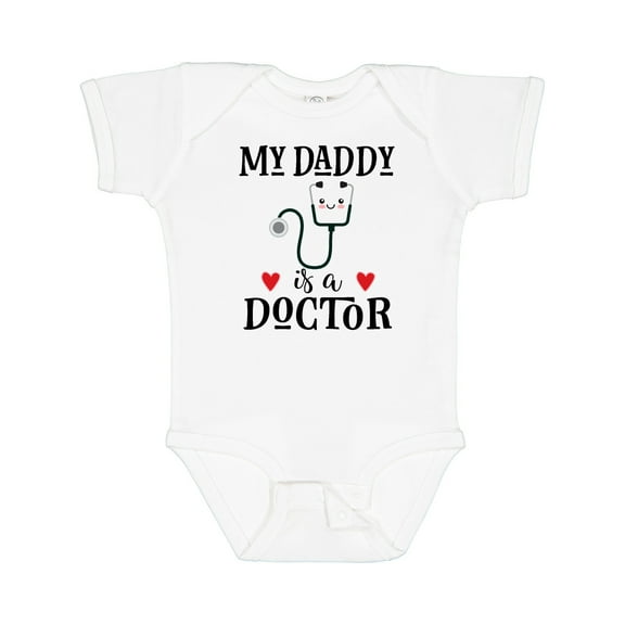 Inktastic Doctor Daddy Physician Baby Gift Boys or Girls Baby Bodysuit