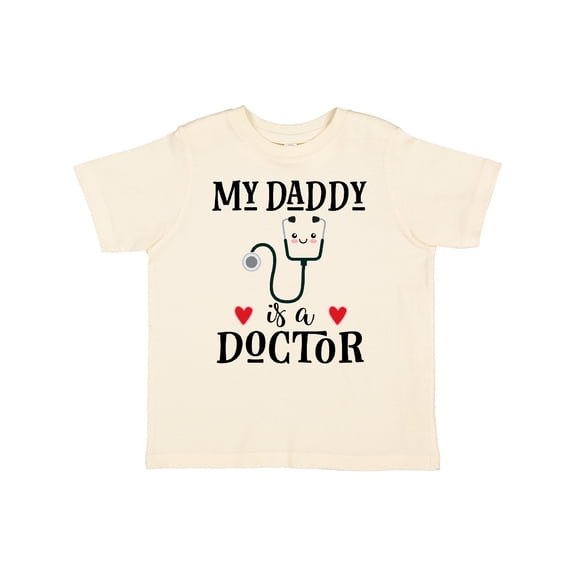 Inktastic Doctor Daddy Physician Baby Gift Boys or Girls Toddler T-Shirt