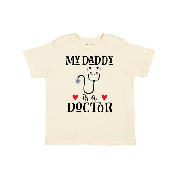 Inktastic Doctor Daddy Physician Baby Gift Boys or Girls Toddler T-Shirt