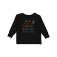 thumbnail image 1 of Inktastic Doctor Like Mommy Boys or Girls Long Sleeve Toddler T-Shirt, 1 of 5