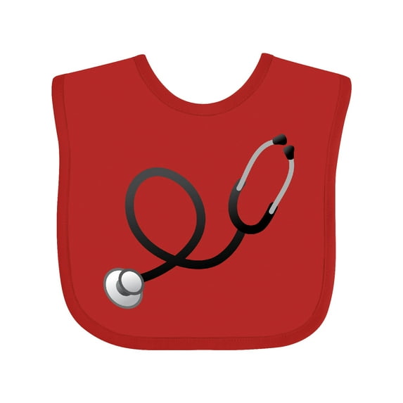 Inktastic Doctor Stethoscope Boys or Girls Baby Bib
