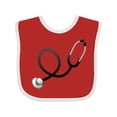 thumbnail image 1 of Inktastic Doctor Stethoscope Boys or Girls Baby Bib, 1 of 4