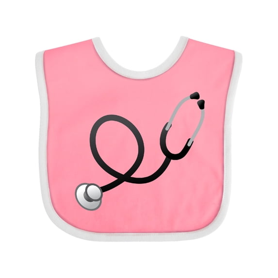 Inktastic Doctor Stethoscope Boys or Girls Baby Bib