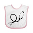 thumbnail image 1 of Inktastic Doctor Stethoscope Boys or Girls Baby Bib, 1 of 4