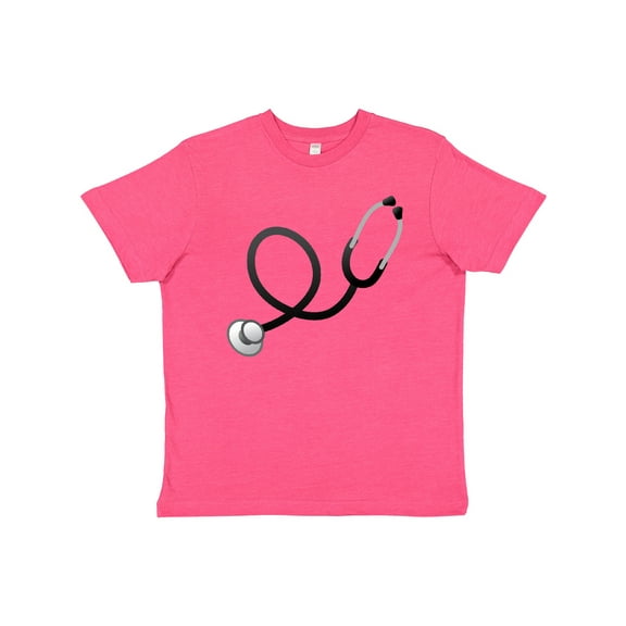 Inktastic Doctor Stethoscope Youth T-Shirt