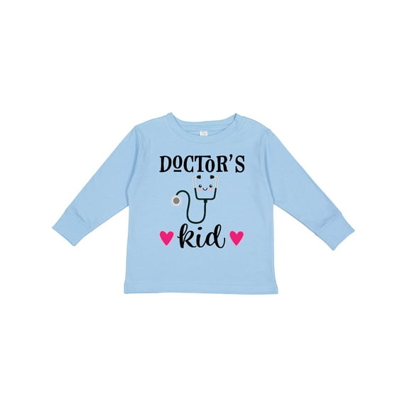 Inktastic Doctors Kid Physician Stethoscope Girls Long Sleeve Toddler T-Shirt