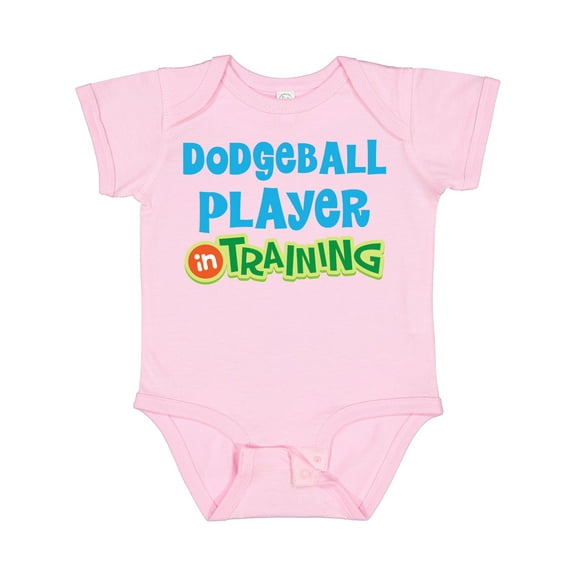 Inktastic Dodgeball Player in Training Boys or Girls Baby Bodysuit