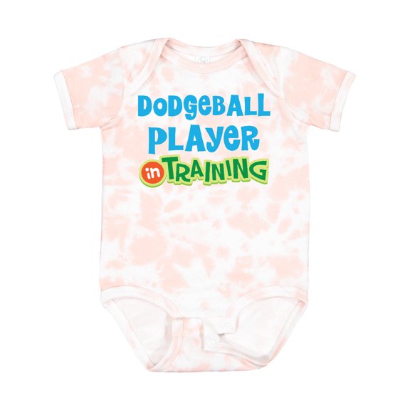Inktastic Dodgeball Player in Training Boys or Girls Baby Bodysuit