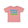 thumbnail image 1 of Inktastic Dodgeball Player in Training Boys or Girls Baby T-Shirt, 1 of 5