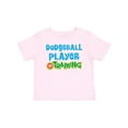 thumbnail image 1 of Inktastic Dodgeball Player in Training Boys or Girls Baby T-Shirt, 1 of 5