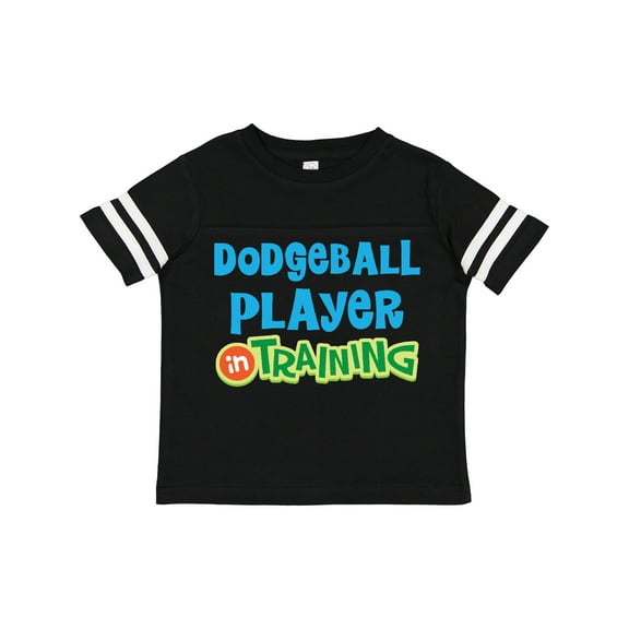 Inktastic Dodgeball player in training Boys or Girls Toddler T-Shirt