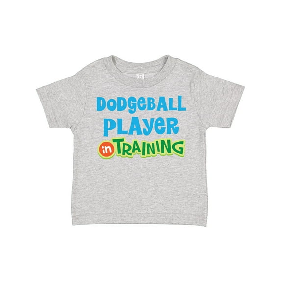 Inktastic Dodgeball player in training Boys or Girls Toddler T-Shirt