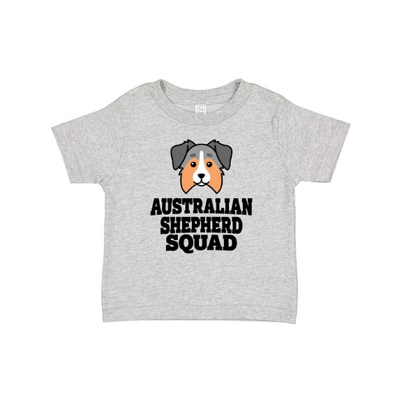 Inktastic Dog Australian Shepherd Squad Boys or Girls Baby T-Shirt