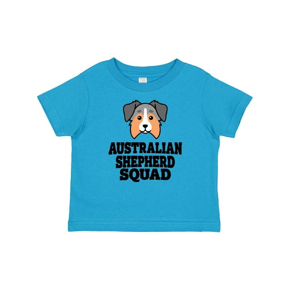 Inktastic Dog Australian Shepherd Squad Boys or Girls Baby T-Shirt
