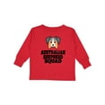 thumbnail image 1 of Inktastic Dog Australian Shepherd Squad Boys or Girls Long Sleeve Toddler T-Shirt, 1 of 5