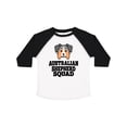 thumbnail image 1 of Inktastic Dog Australian Shepherd Squad Boys or Girls Toddler T-Shirt, 1 of 5