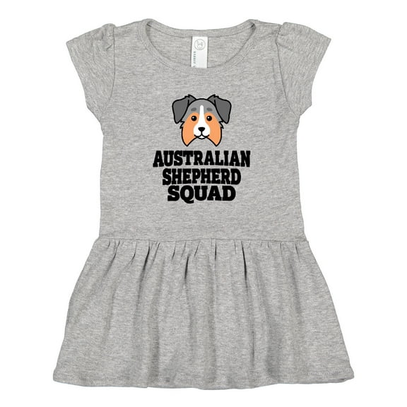 Inktastic Dog Australian Shepherd Squad Girls Toddler Dress