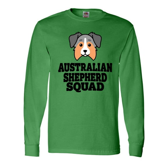 Inktastic Dog Australian Shepherd Squad Long Sleeve T-Shirt