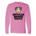 thumbnail image 1 of Inktastic Dog Australian Shepherd Squad Long Sleeve T-Shirt, 1 of 5