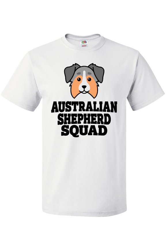 Dog Australian Shepherd Squad T-Shirt