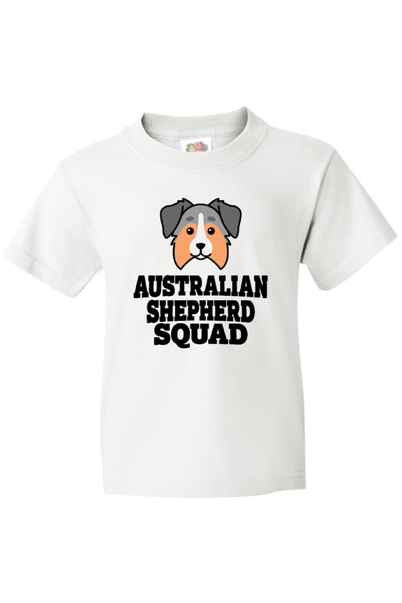 Dog Australian Shepherd Squad Youth T-Shirt