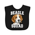 thumbnail image 1 of Inktastic Dog Beagle Squad Boys or Girls Baby Bib, 1 of 4