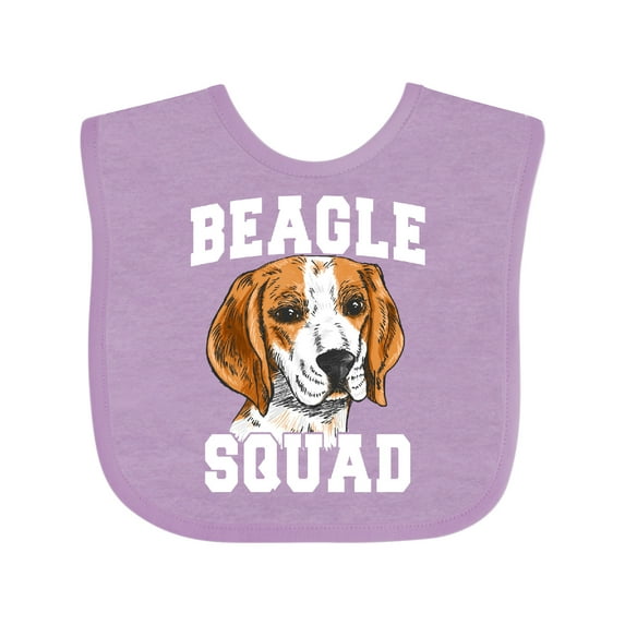 Inktastic Dog Beagle Squad Boys or Girls Baby Bib