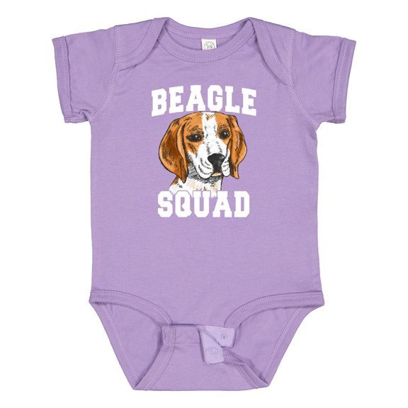 Inktastic Dog Beagle Squad Boys or Girls Baby Bodysuit