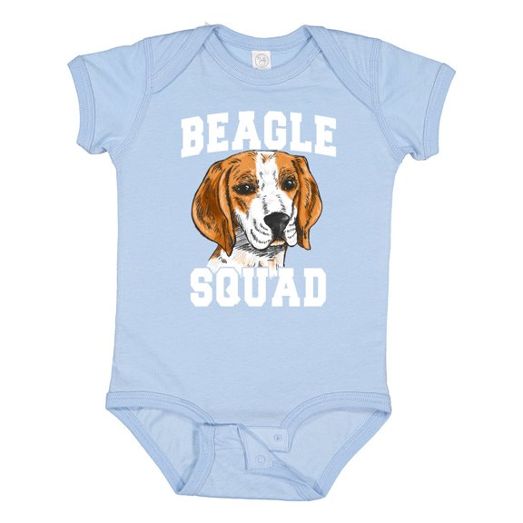 Inktastic Dog Beagle Squad Boys or Girls Baby Bodysuit