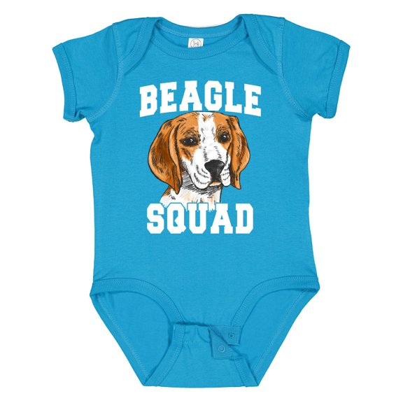 Inktastic Dog Beagle Squad Boys or Girls Baby Bodysuit