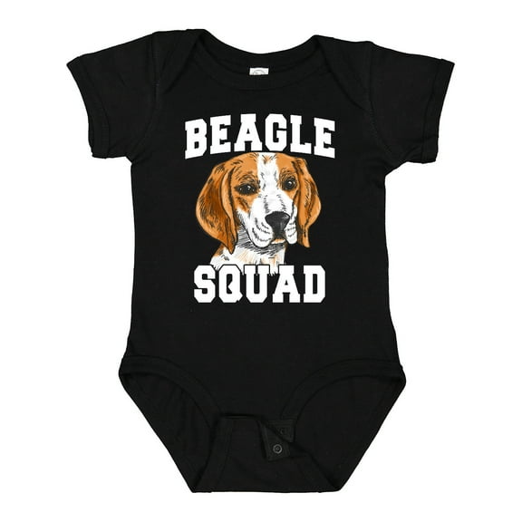 Inktastic Dog Beagle Squad Boys or Girls Baby Bodysuit