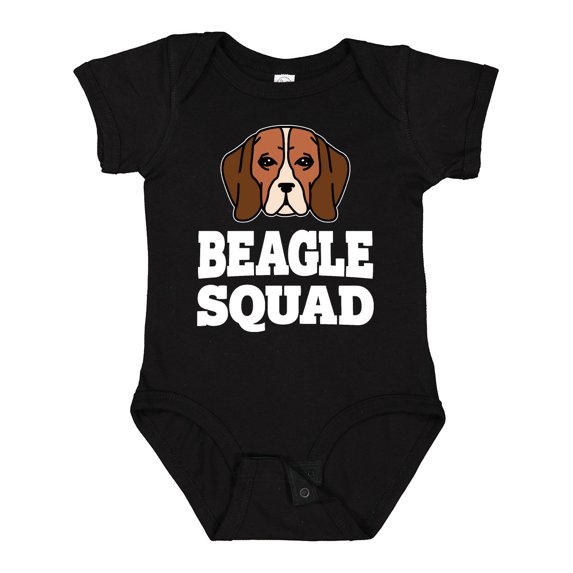 Inktastic Dog Beagle Squad Boys or Girls Baby Bodysuit