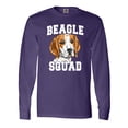 thumbnail image 1 of Inktastic Dog Beagle Squad Long Sleeve T-Shirt, 1 of 5