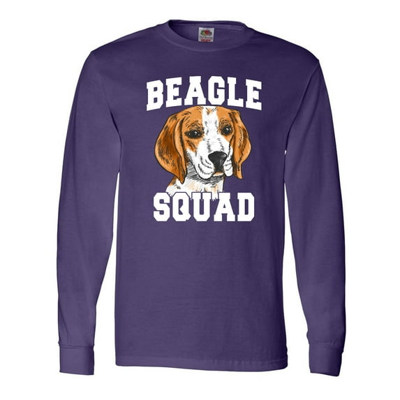 Inktastic Dog Beagle Squad Long Sleeve T-Shirt