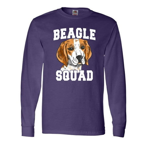 Inktastic Dog Beagle Squad Long Sleeve T-Shirt