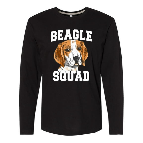 Inktastic Dog Beagle Squad Long Sleeve T-Shirt