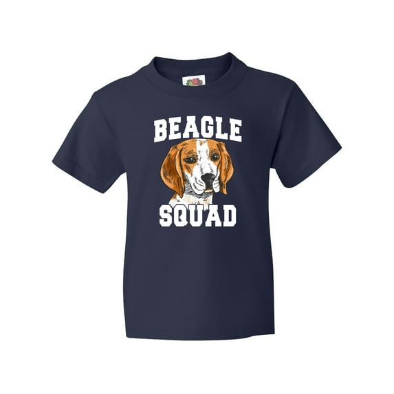 Inktastic Dog Beagle Squad Youth T-Shirt