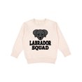 thumbnail image 1 of Inktastic Dog Black Labrador Squad Toddler Sweatshirt, 1 of 4