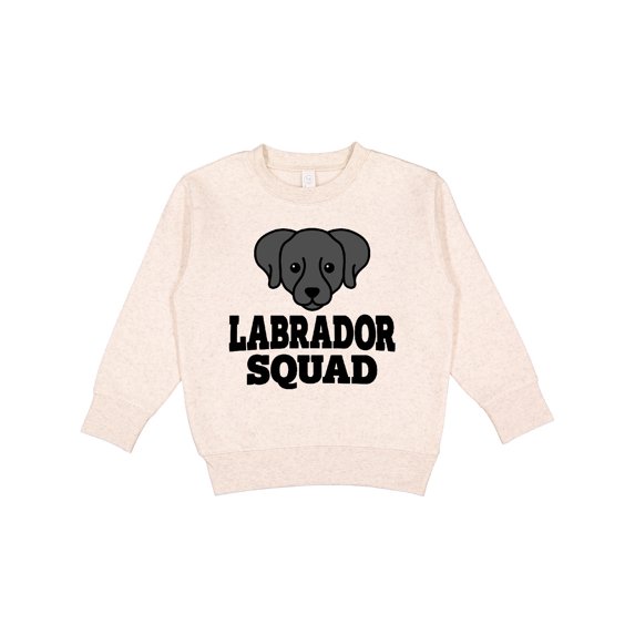 Inktastic Dog Black Labrador Squad Toddler Sweatshirt
