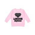 thumbnail image 1 of Inktastic Dog Black Labrador Squad Toddler Sweatshirt, 1 of 4