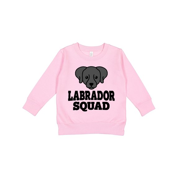 Inktastic Dog Black Labrador Squad Toddler Sweatshirt