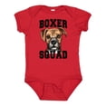 thumbnail image 1 of Inktastic Dog Boxer Squad Boys or Girls Baby Bodysuit, 1 of 5