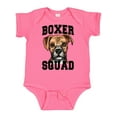 thumbnail image 1 of Inktastic Dog Boxer Squad Boys or Girls Baby Bodysuit, 1 of 5