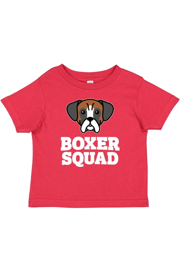 Dog Boxer Squad Boys or Girls Baby T-Shirt