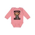 thumbnail image 1 of Inktastic Dog Boxer Squad Boys or Girls Long Sleeve Baby Bodysuit, 1 of 5