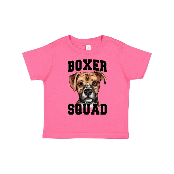 Inktastic Dog Boxer Squad Boys or Girls Toddler T-Shirt