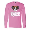 thumbnail image 1 of Inktastic Dog Boxer Squad Long Sleeve T-Shirt, 1 of 5